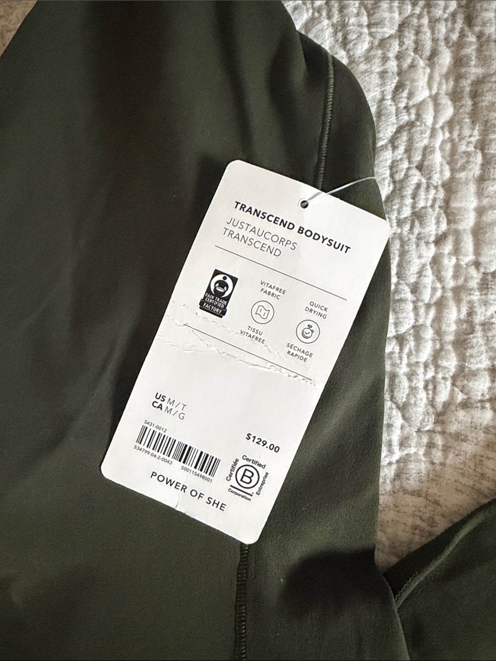 Athleta Transcend Bodysuit